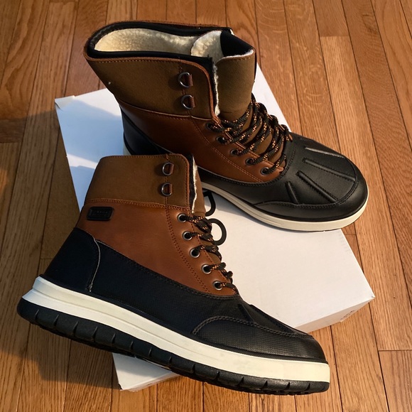 Aldo Men’s Flurry X Duck Boots in Brown and Black/Size 9/Winter Boots - Picture 4 of 10